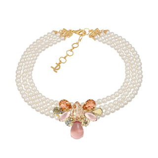 Collier perle Printemps