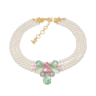 Collier perle Printemps