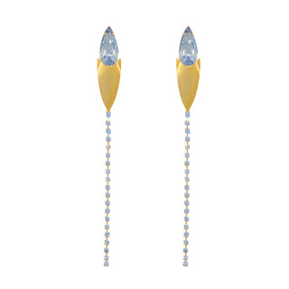 Orecchini strass Catwoman