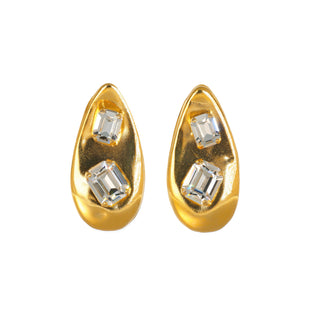 Orecchini perno Frozen Stones