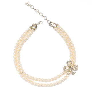Collana girocollo due fili Little Bow
