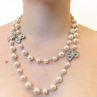 Collana lunga Classic Bow