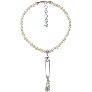 Collana con ciondolo Pin & Pearl