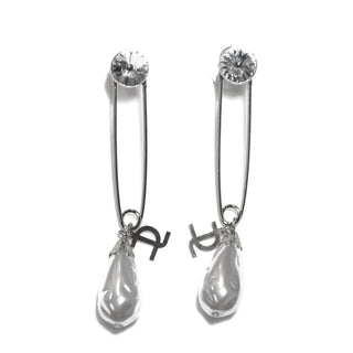 Orecchini pendenti lunghi Pin & Pearl