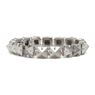 Bracciale singolo borchie Déco Rock
