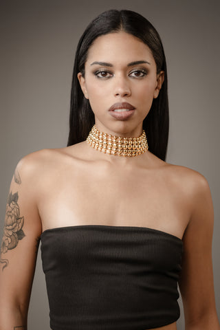 Choker Champagne