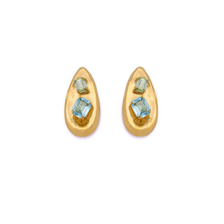 Orecchini perno Frozen Stones