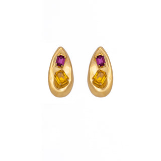 Orecchini perno Frozen Stones