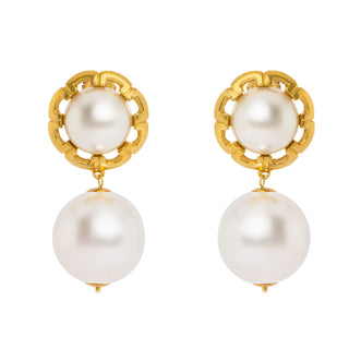 OLYMPIA CLIP-ON STUD EARRINGS