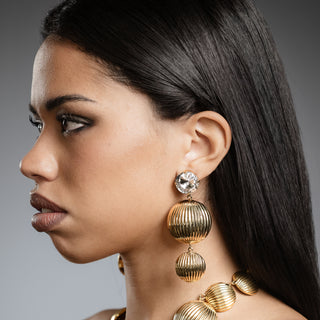 ORECCHINI PENDENTI CON CRISTALLO LOLLY POP